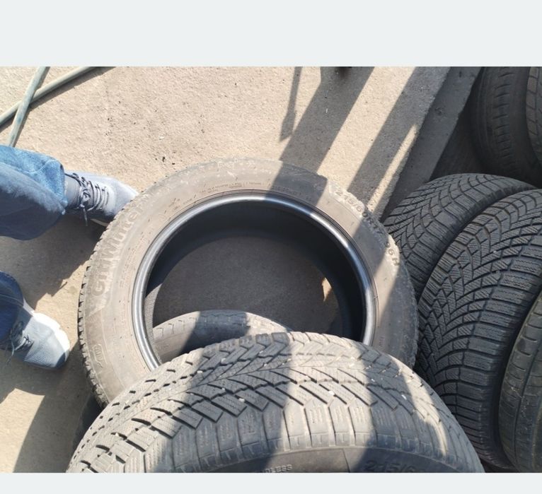 2 anvelope Giti iarna 215/60 R17 96H,stare bună pretabile SUV