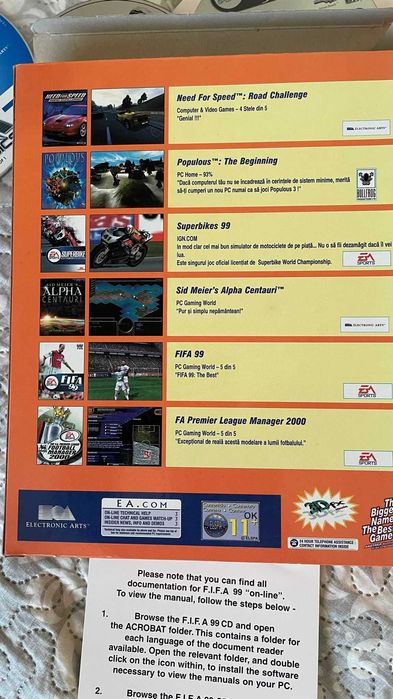 Jocuri retro pe CD originale