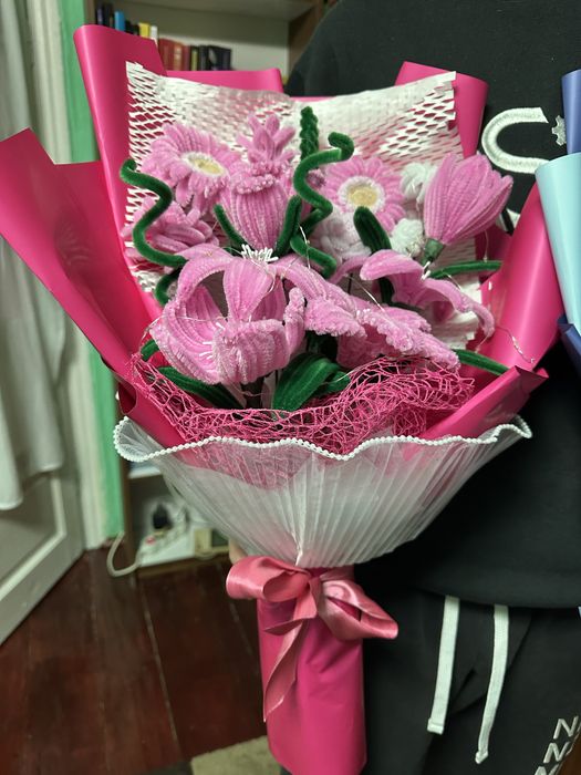 Buchet flori handmade