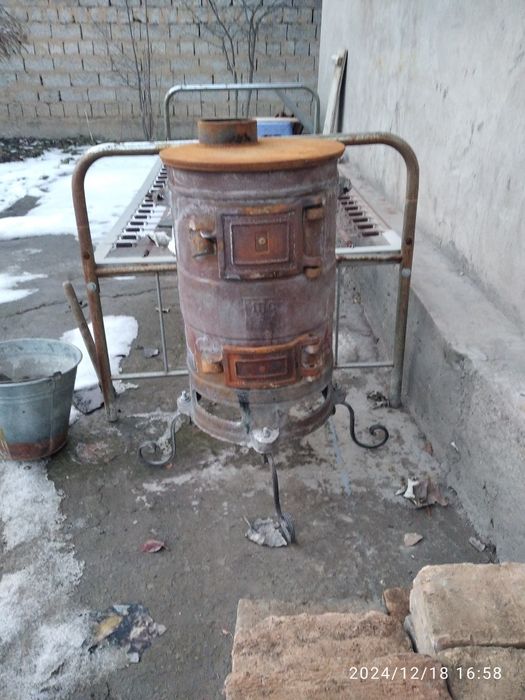 Продам печь буржуйка