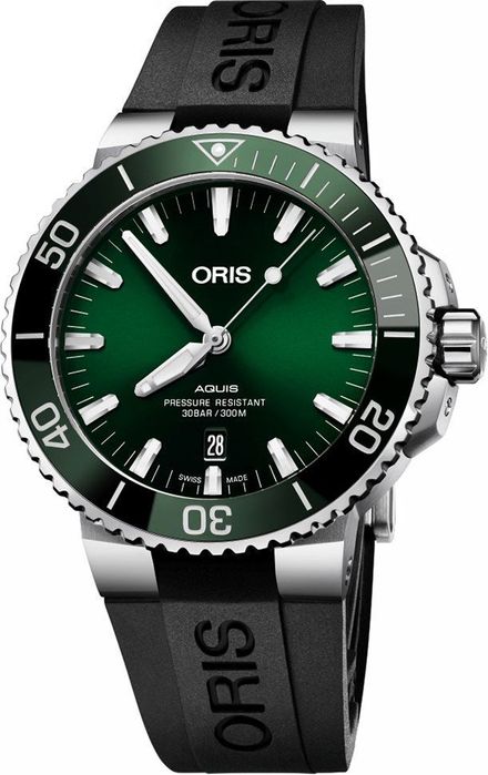 Швейцарские часы фирмы Oris Aquis. Механические с автоподзаводом.