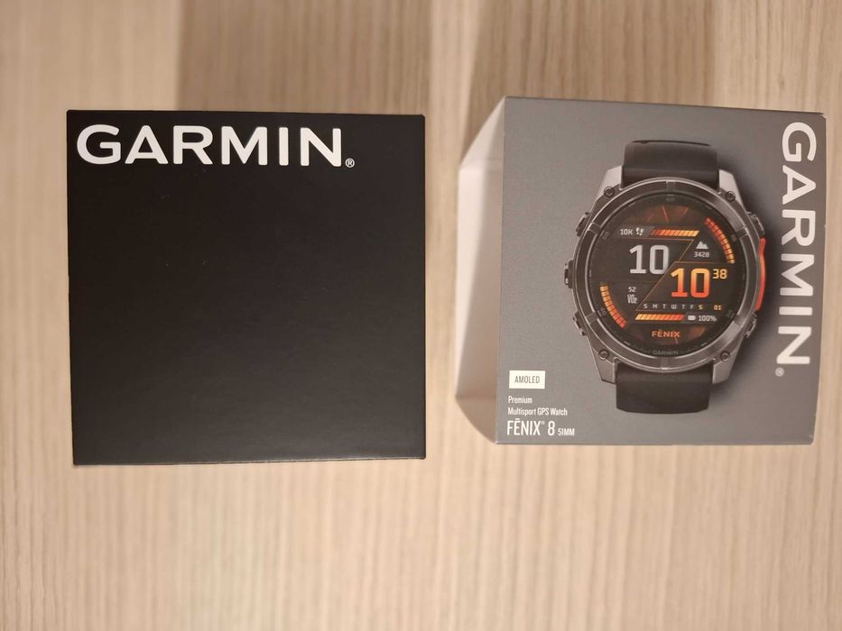 Smartwatch Garmin fenix 8, 51mm, AMOLED, Glass, Otel inoxidabil