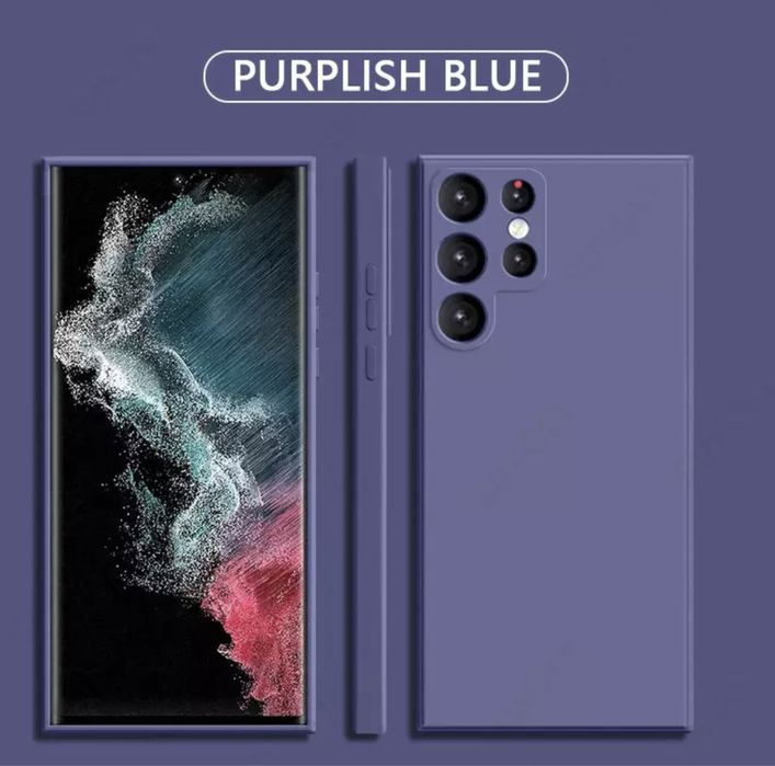 Husa Luxury Samsung S22/S23/S24/S25 Plus Ultra Soft Silicon Interior