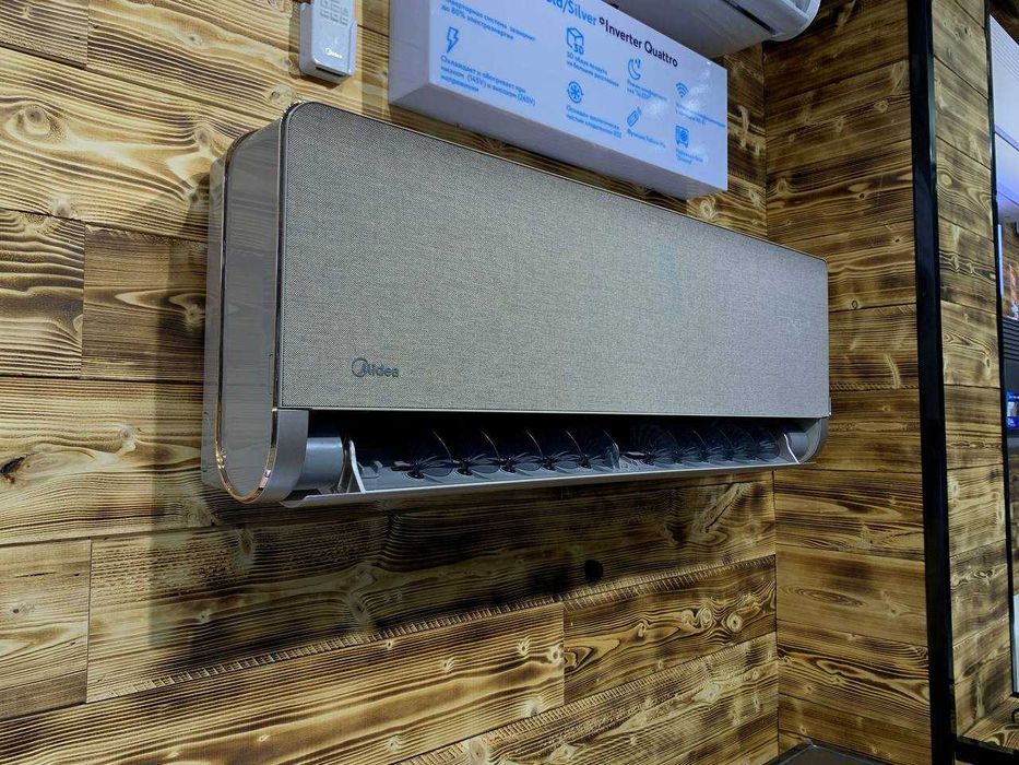 Кондиционер Midea/ Konditsioner Midea Lotus Silver 12 000 Btu Inverter