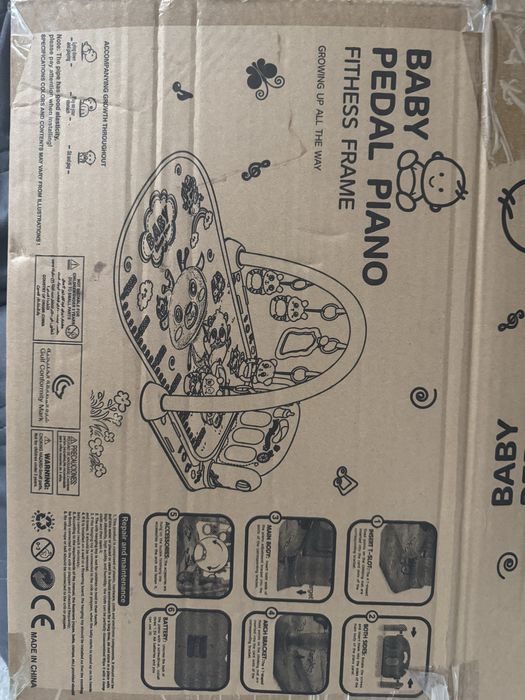 Centru activitati bebelusi cu pian muzical