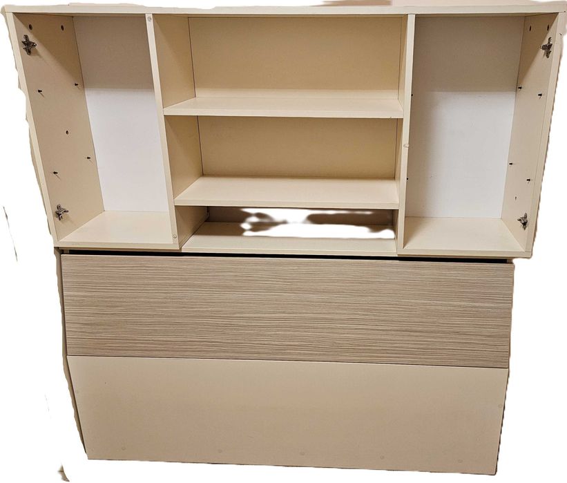 Комплект за спалня: Гардероб, шкаф, спалня с механизъм 140/190 и ракла