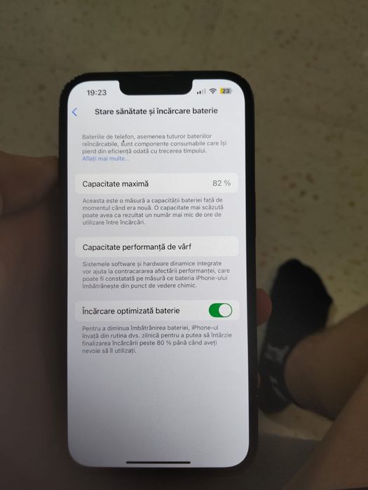 Vand iphone 14 midnight 256gb