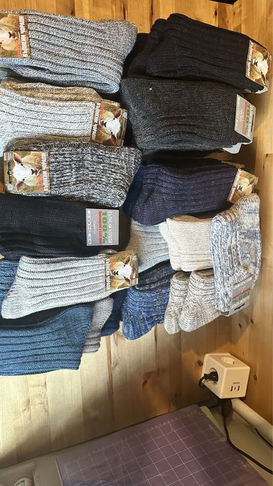 100% вълнени чорапи