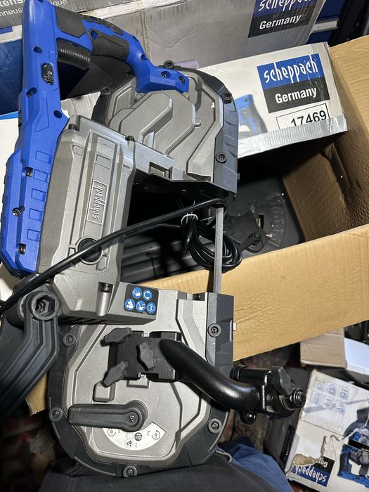 Лентова ножовка  scheppach