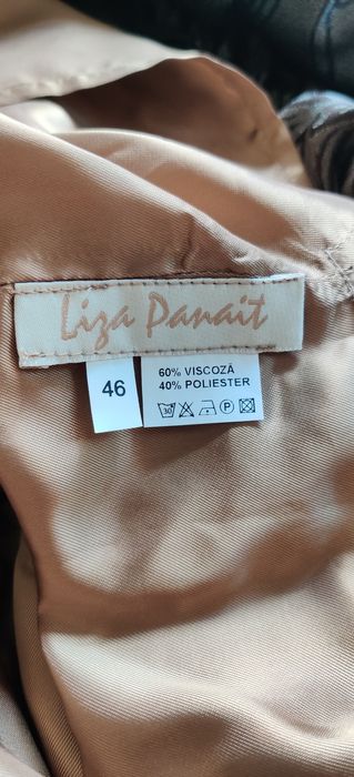 Fusta Liza Panait cu eticheta
