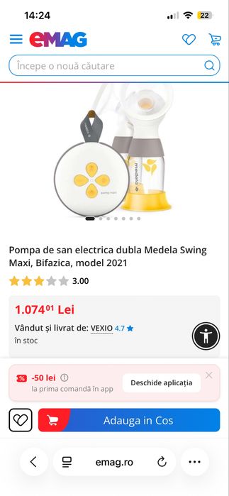 Vand pompa de san electrica!!!