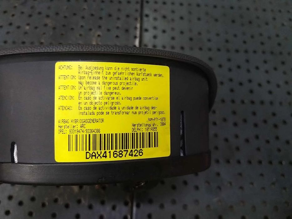 Airbag volan opel corsa c 18114955