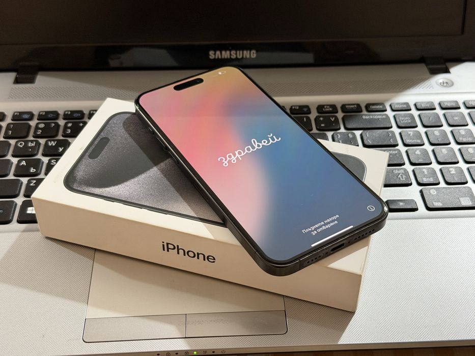 Iphone 15 PRO MAX Като нов!!!