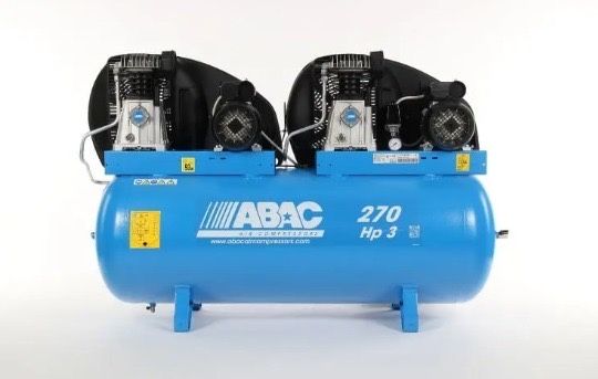Compresoare Aer Profesionale TANDEM 2x2,2kw-270l / 2x5,5kw-500l ABAC