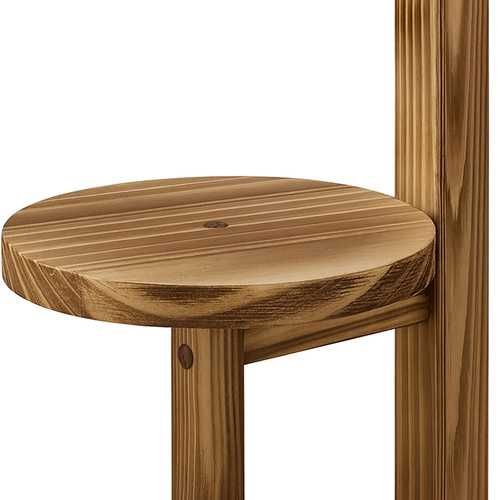 Дървена поставка за цветя / Цветарник / Стойка за цветя