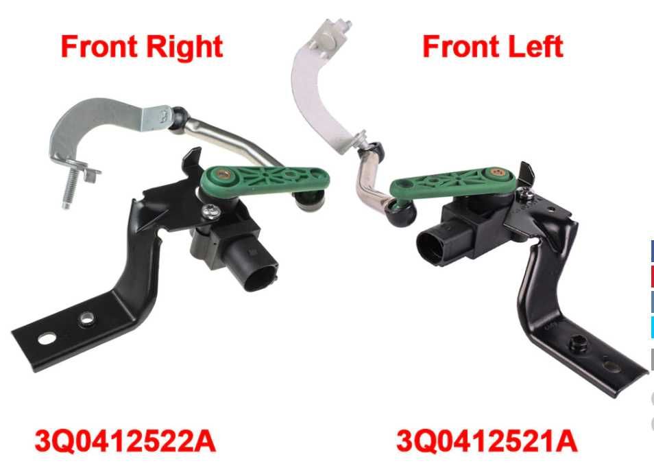 Senzor nivel NOU caroserie fata stanga dreapta VW Passat Skoda Superb