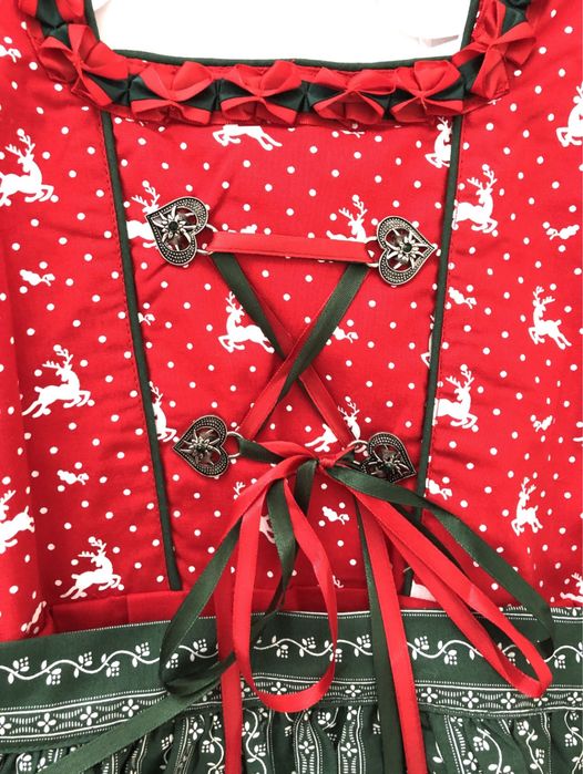 Costum tirolez/ Rochita tiroleza 9-10 ani