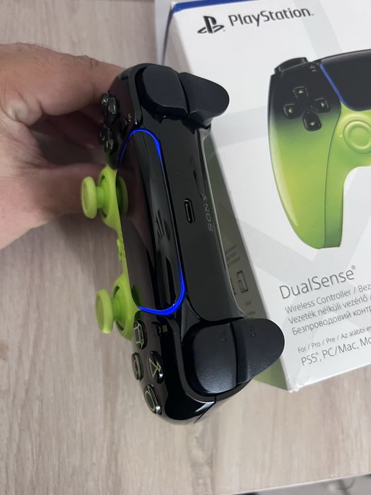 Maneta Controller Wireless PlayStation 5 DualSense Hyperpop Remix Green
