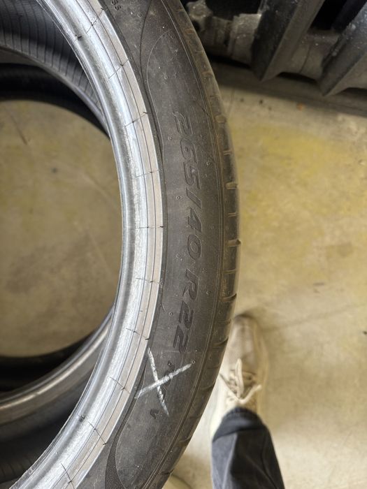 Резина PIRELLI 265/40r22 106v