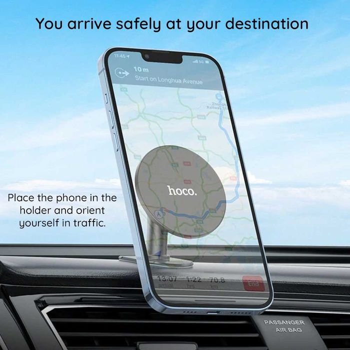 Suport Magnetic Magsafe pentru Bord - Black