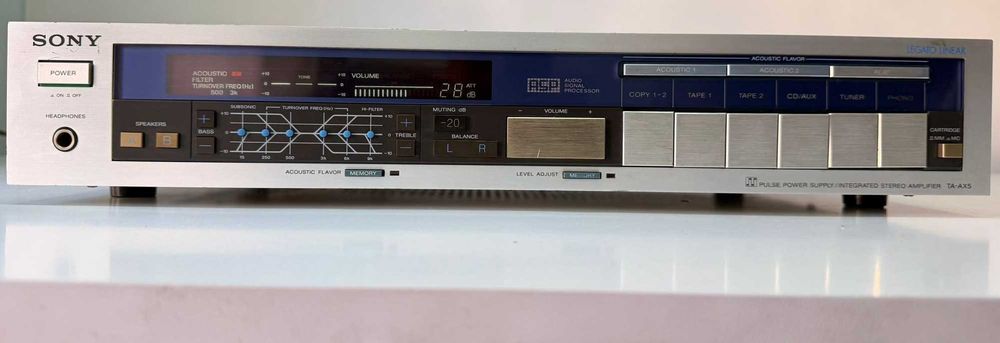 Amplificator Sony TA-AX5 Audiophile Japan Legato Linear Pulse Power Phono MM MC