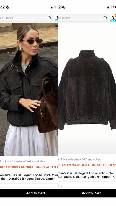 Връхни дрехи : Zara , Shein , H&M , Affect  и Stradivarius