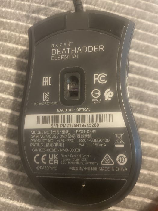 Vand mouse Razer Deathadder