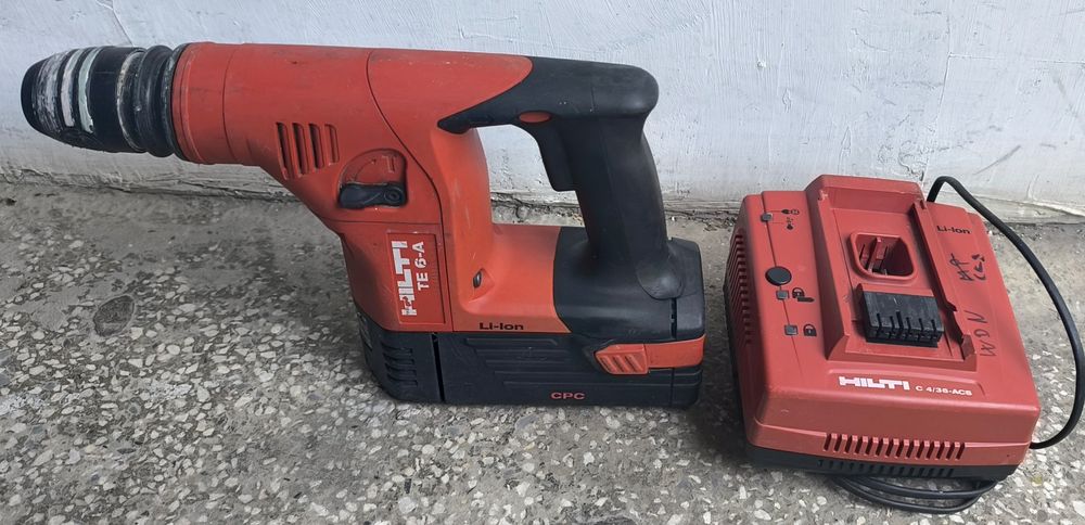 HILTI TE 6-A,с батерия и зарядно
