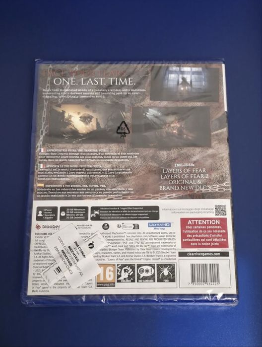 ЗАПЕЧАТАНА Layers of Fear PS5 / PS 5