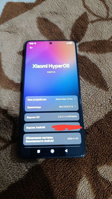 Redmi Not 13 pro 12 ga 512 tali Sotiladi hamma narsasi bor