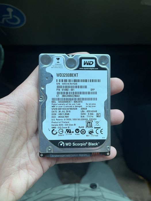 Жесткий диск на 320gb