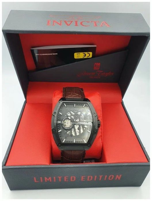 40946 Invicta Jason Taylor Automatic Brown. Ограниченная серия!