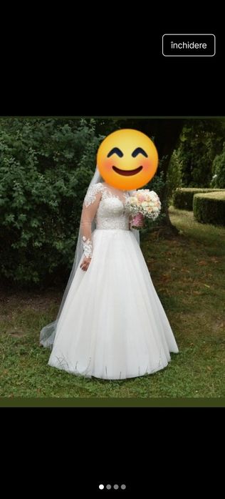 Vând rochie de mireasa