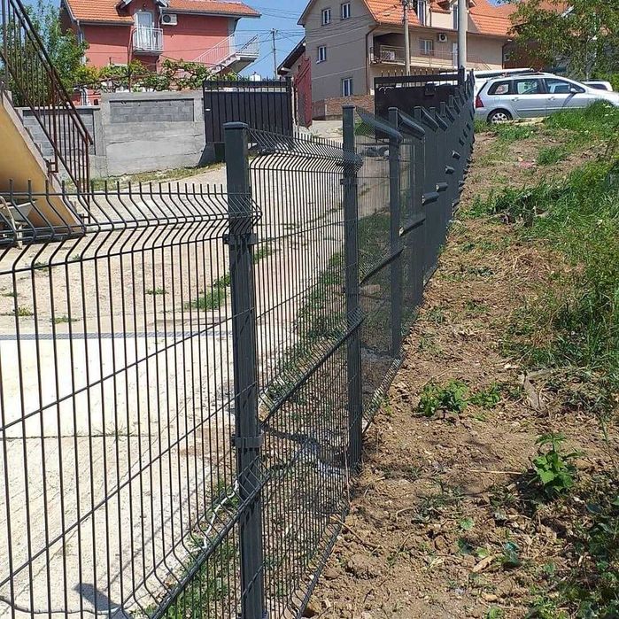 Огради и аксесоари - оградни пана, колове - RAL 7016 (антрацит). ЦЕНА!