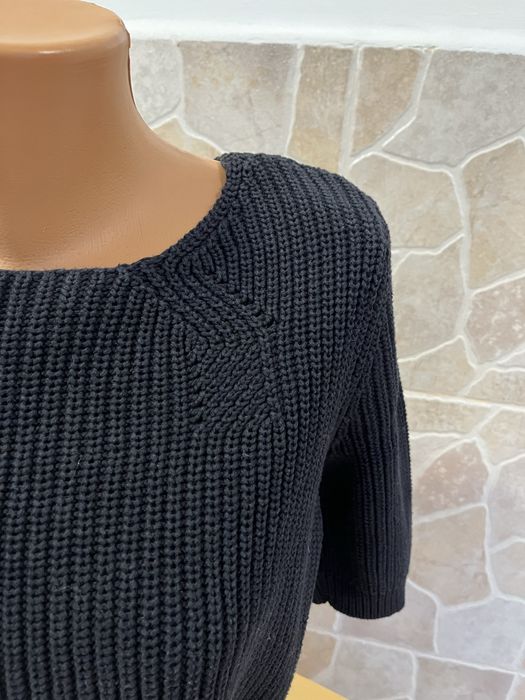 Pulover bumbac BC, negru intens