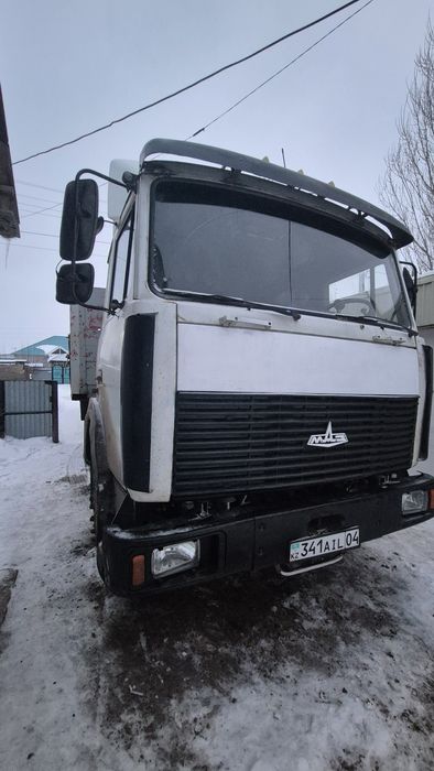 Маз тягач с прицепом