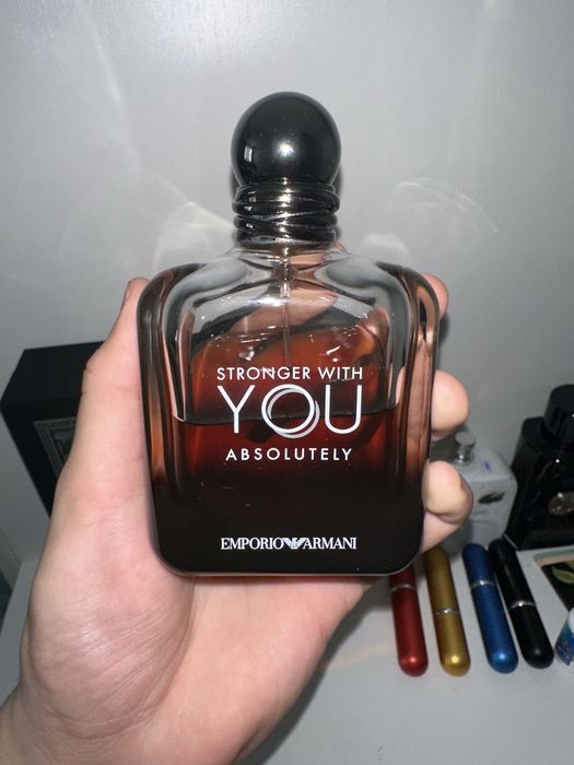 Armani stronger with you absolutely