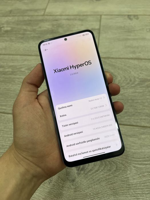 Redmi Note 12 Karopka dakument