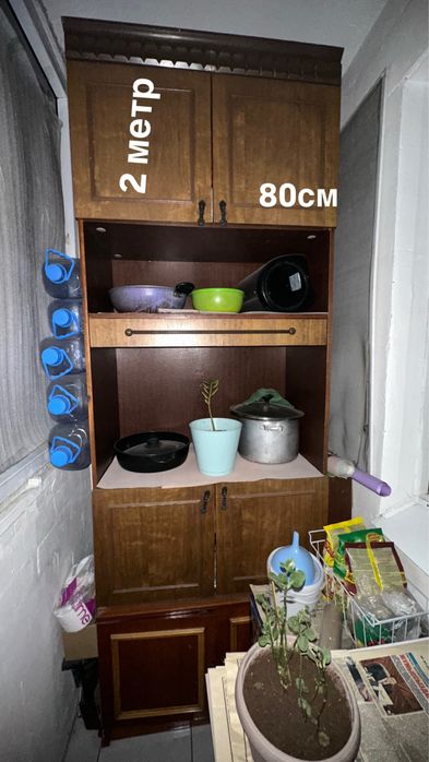 Шкаф в компекте.