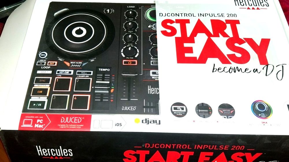 VÂND PLACĂ  DJ  HERCULES INPULSE 
în stare foarte bună, complet funcțional și întreținut