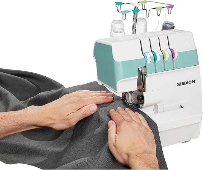 Masina de cusut surfilat Overlock MEDION MD 19169 4 pini 90 W 1200 rpm