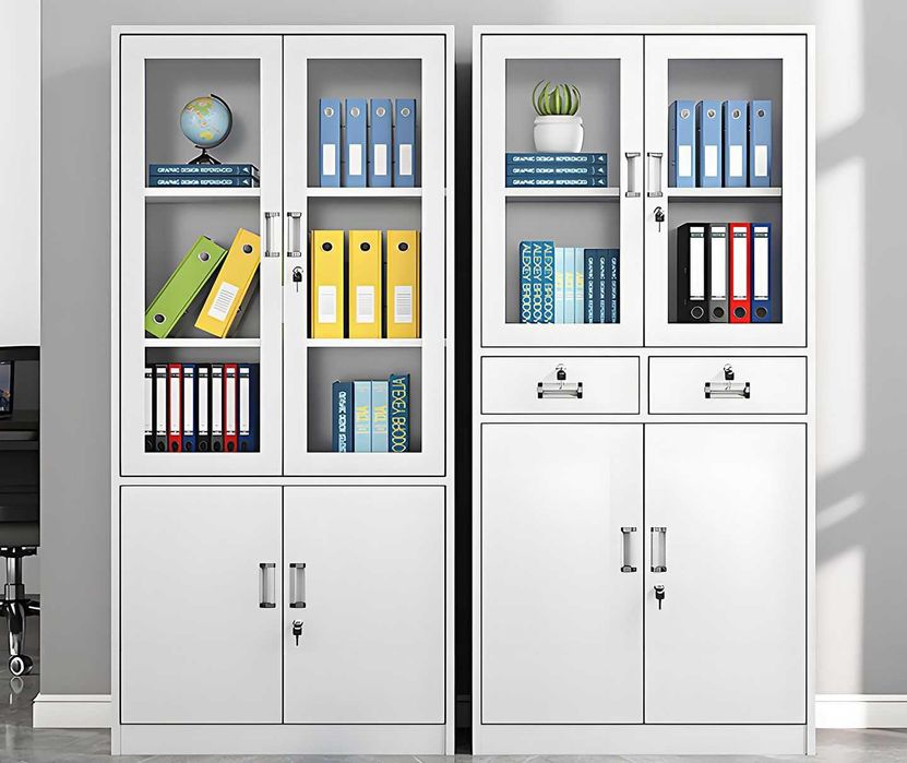 Стальной книжный шкаф — прочный металлический шкаф для дома