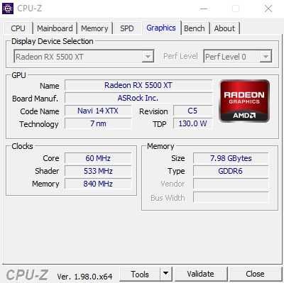 Видео карта Asrock RX 5500 XT Challenger D 8GB OC Edition с гаранция