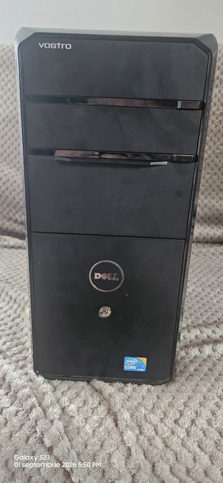 Unitate PC Desktop Dell Vostro 430 / Intel Core i7 / 4GB RAM / Placă video GT330  2GB / 500GB HDD