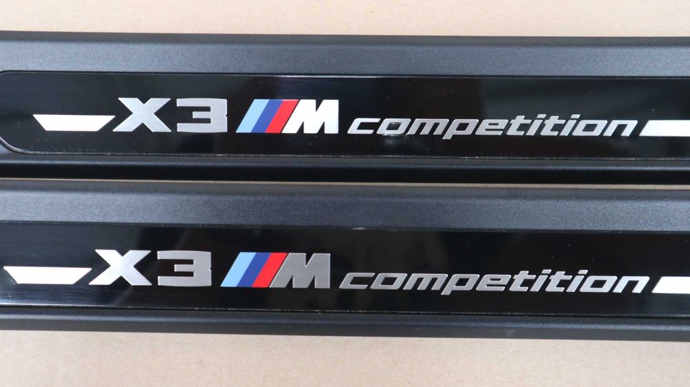 Предни лайсни за праг БМВ Х3 Г01, Х3М Ф97 | Х3М КОМПЕТИШЪН | BMW X3 G01, X3M F97 | X3M COMPETITION 8077612