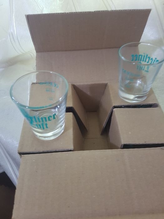 Чаши!! 6× Berliner Luft Glass 4cl