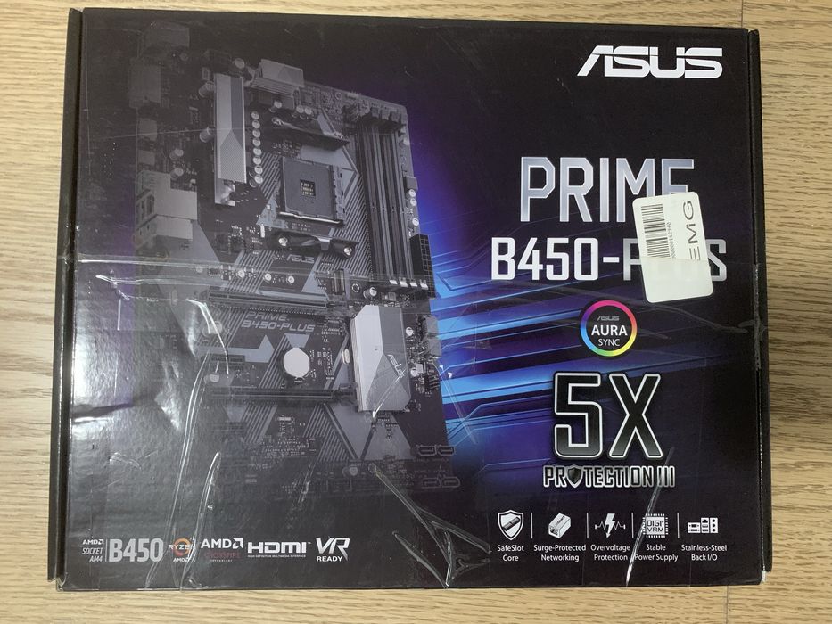 Placa de baza Asus Prime B450  Plus