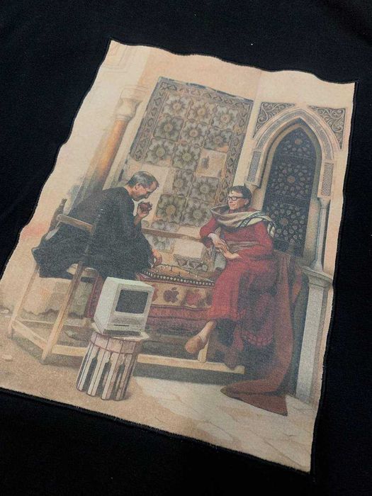 Zevs Зевс модна оверсайз тениска футболка oversize M