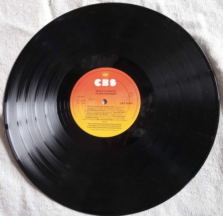 Грамафона плоча Peter Hofmann "Rock classic"
