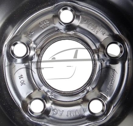 Нова резервна гума патерица за SKODA 125/60R18 5x112x57,1